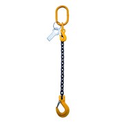 STARKE Chain Sling, 5/16in, G80, Sling Hook, with Chain Adjuster, 20 ft SCSG80516-1LSA-20